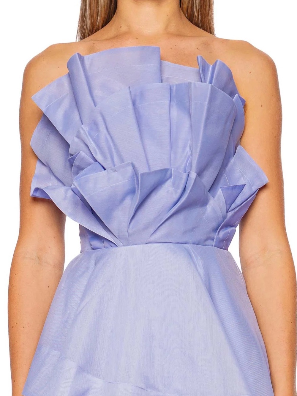 Aje Selestia Ruffled Strapless Gown - Picture 4 of 4